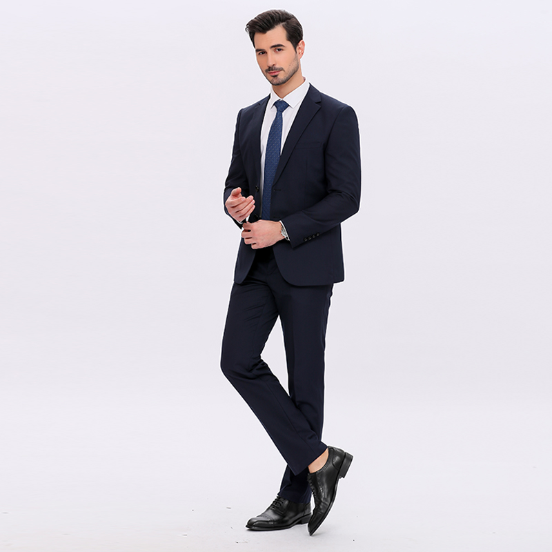 Korean Men Formal Wear - Tweedelig herenmodepak met twee knopen, Koreaanse