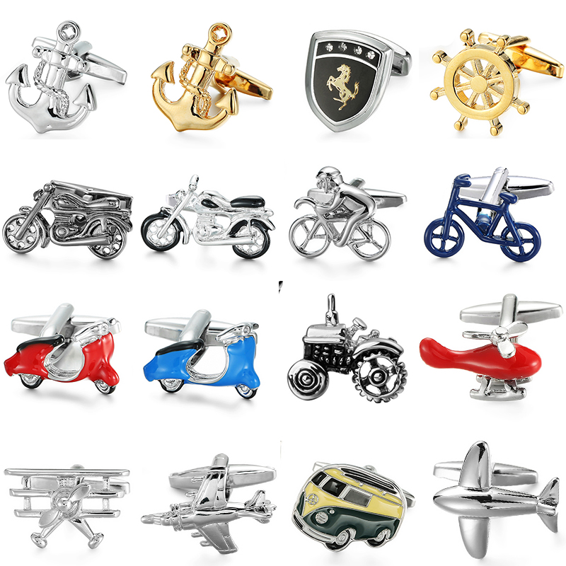 Dress Shirt French Cuff - Hoge kwaliteit bus vliegtuig fiets motorfiets