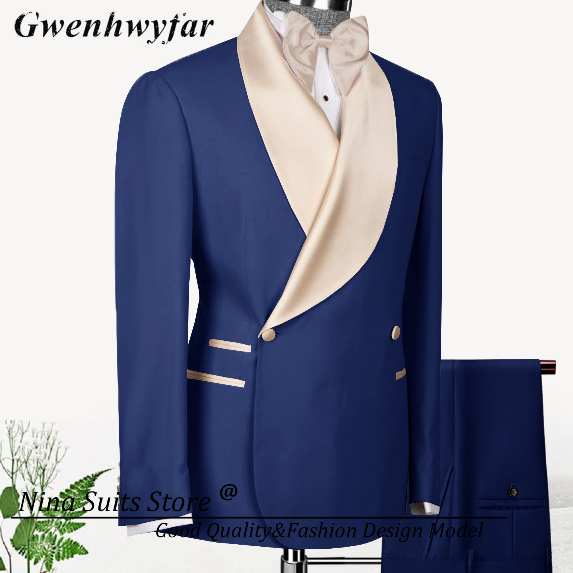 Men'S Formal Wear Stores - Nina Store Double Breasted Pakken voor