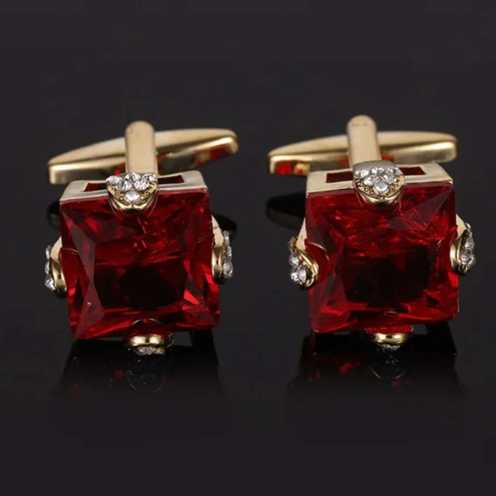 Men'S Formal Wear Jewelry - Nieuwe heren luxe strass manchetknopen bruiloft