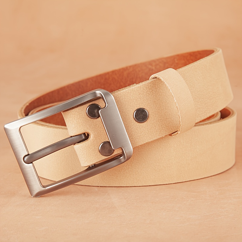 Men Formal Wear With Jeans - 2026 Hoogwaardige riem van puur rundleer