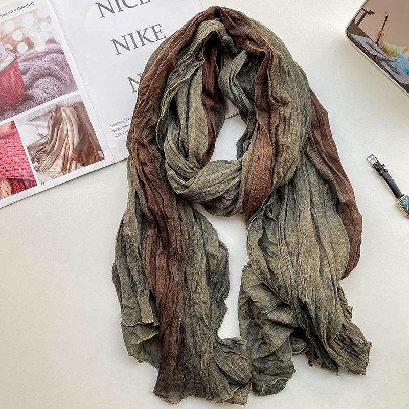 Silk Tie Woven - VREOVOR Retro Etnische Stijl Sjaal Vrouwen