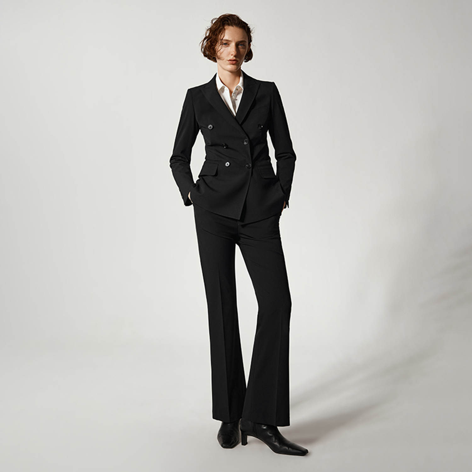Allingentle Damesbroekpak 2-de - Double Breasted Blazer recensie en prijs