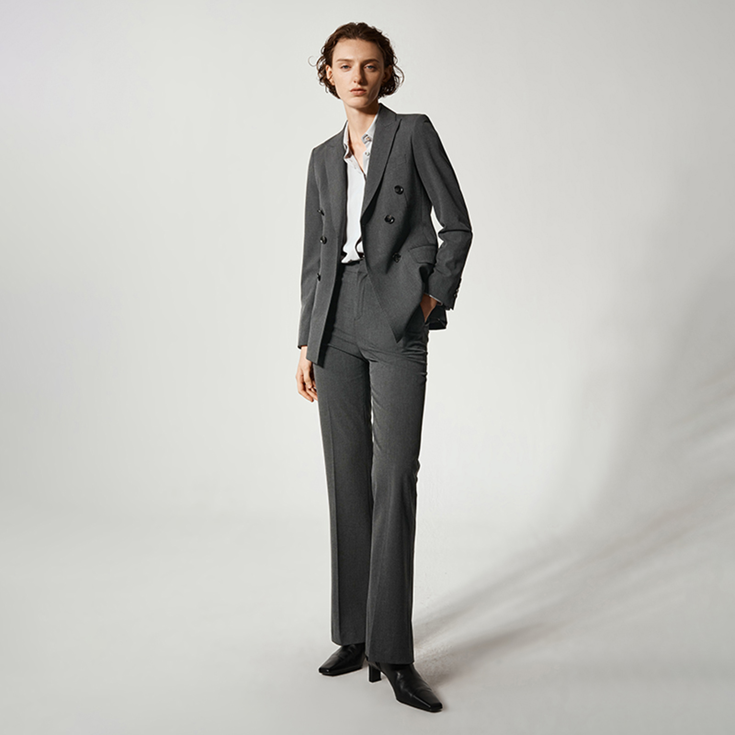 Allingentle Damesbroekpak 2-de - Double Breasted Blazer recensie en prijs
