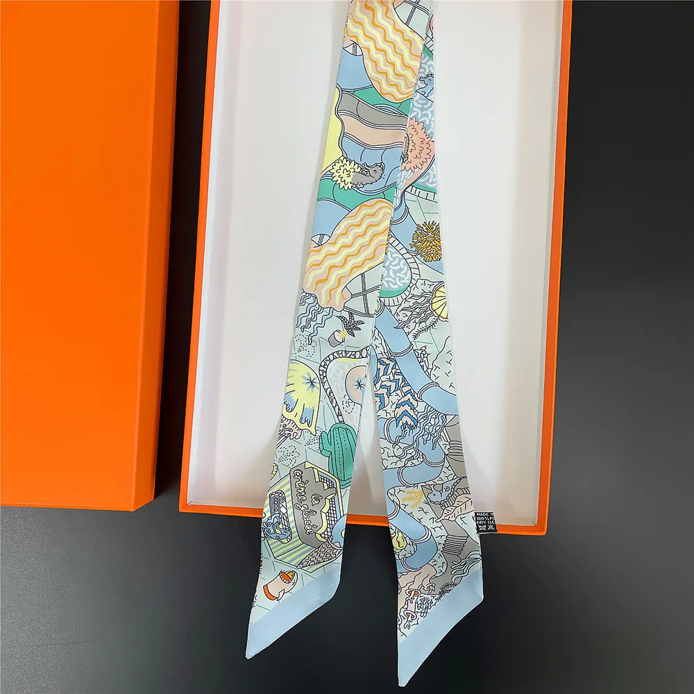 2025 Nieuwe Luxe Haarlint Sjaa - Silk Tie Woven recensie en prijs
