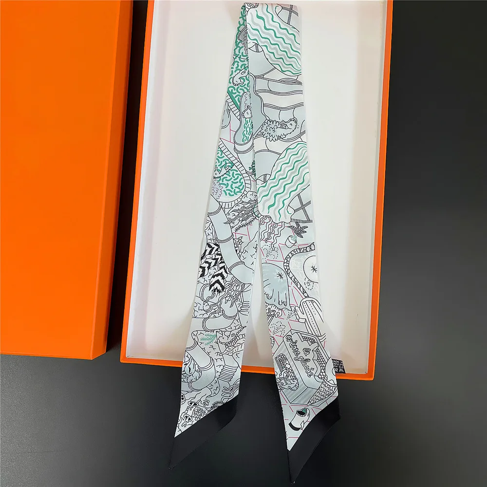 2025 Nieuwe Luxe Haarlint Sjaa - Silk Tie Woven recensie en prijs