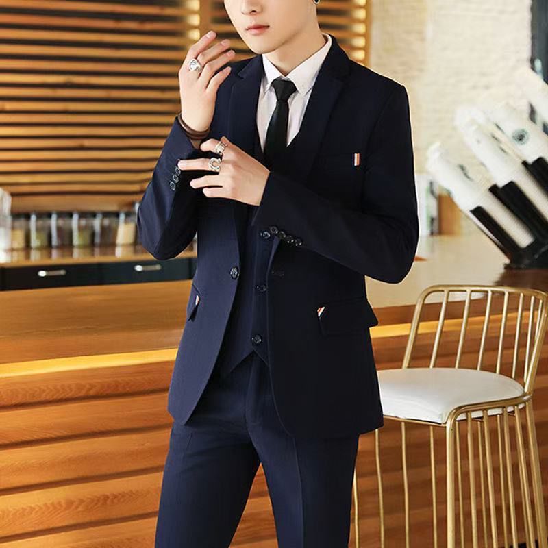 Heren 2-delig slim fit pak Kor - Korean Men Formal Wear recensie en prijs