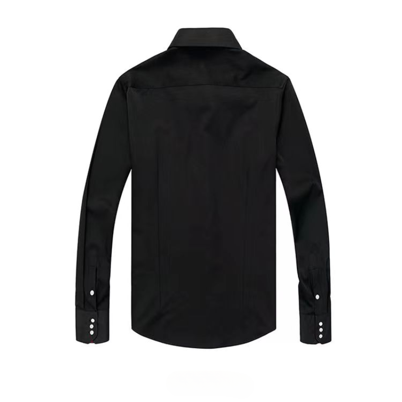 Overhemd voor heren Button-dow - Korean Men Formal Wear recensie en prijs