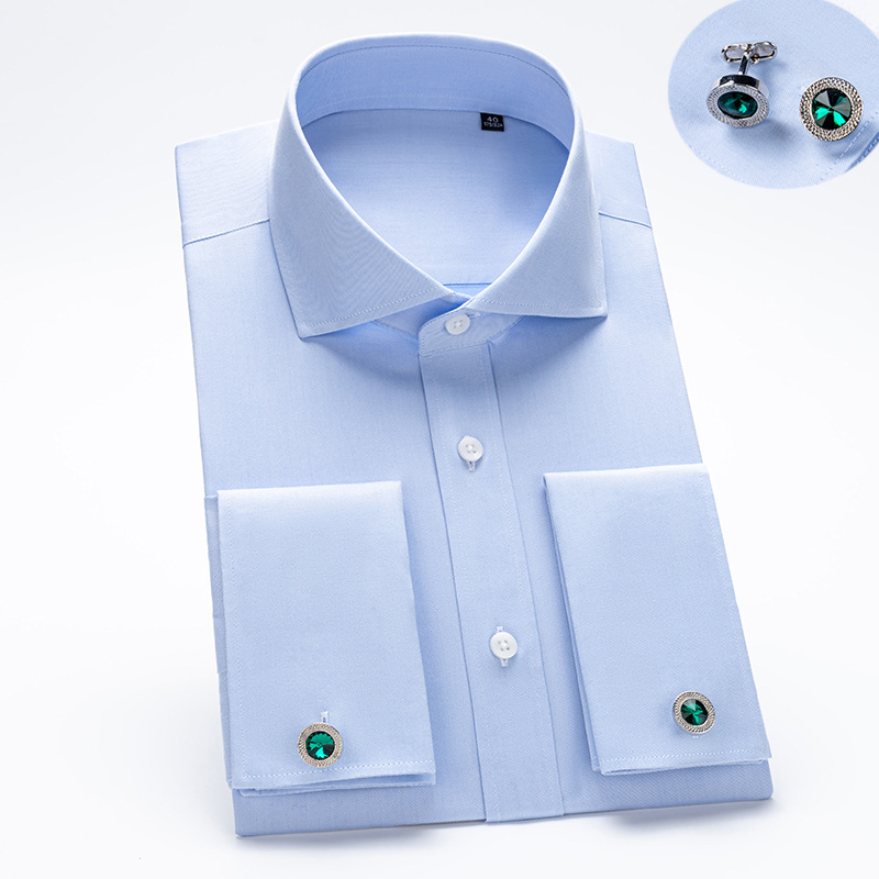 Luxe Windsor Kraag Mannen Kato - Dress Shirt French Cuff recensie en prijs
