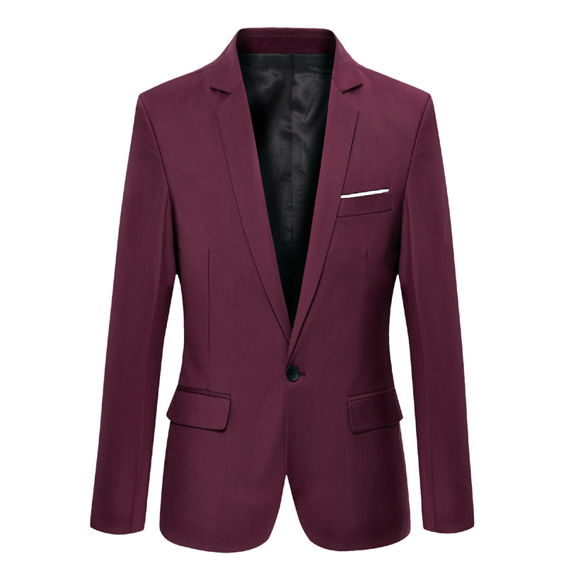 Pak Jas Mannen Effen Kleur Sli - Men'S Formal Wear For Marriage recensie en prijs