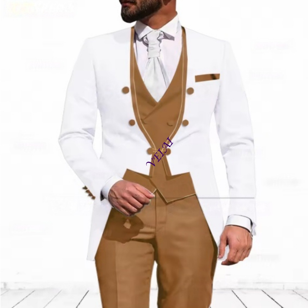 Op maat gemaakt hemelsblauw 3- - Men'S Formal Evening Wear recensie en prijs