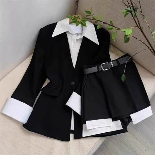 Vrouwen tweedelige roksets pat - Double Breasted Blazer recensie en prijs