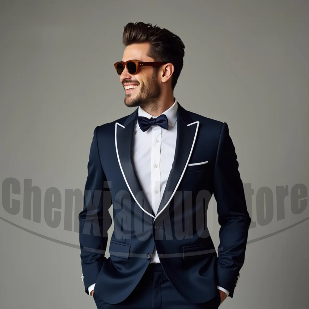 Mannen pakken mode piek revers - Men'S Formal Evening Wear recensie en prijs