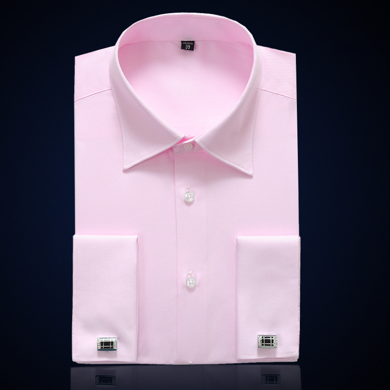 Mannen Franse Manchet Knop Smo - Dress Shirt French Cuff recensie en prijs