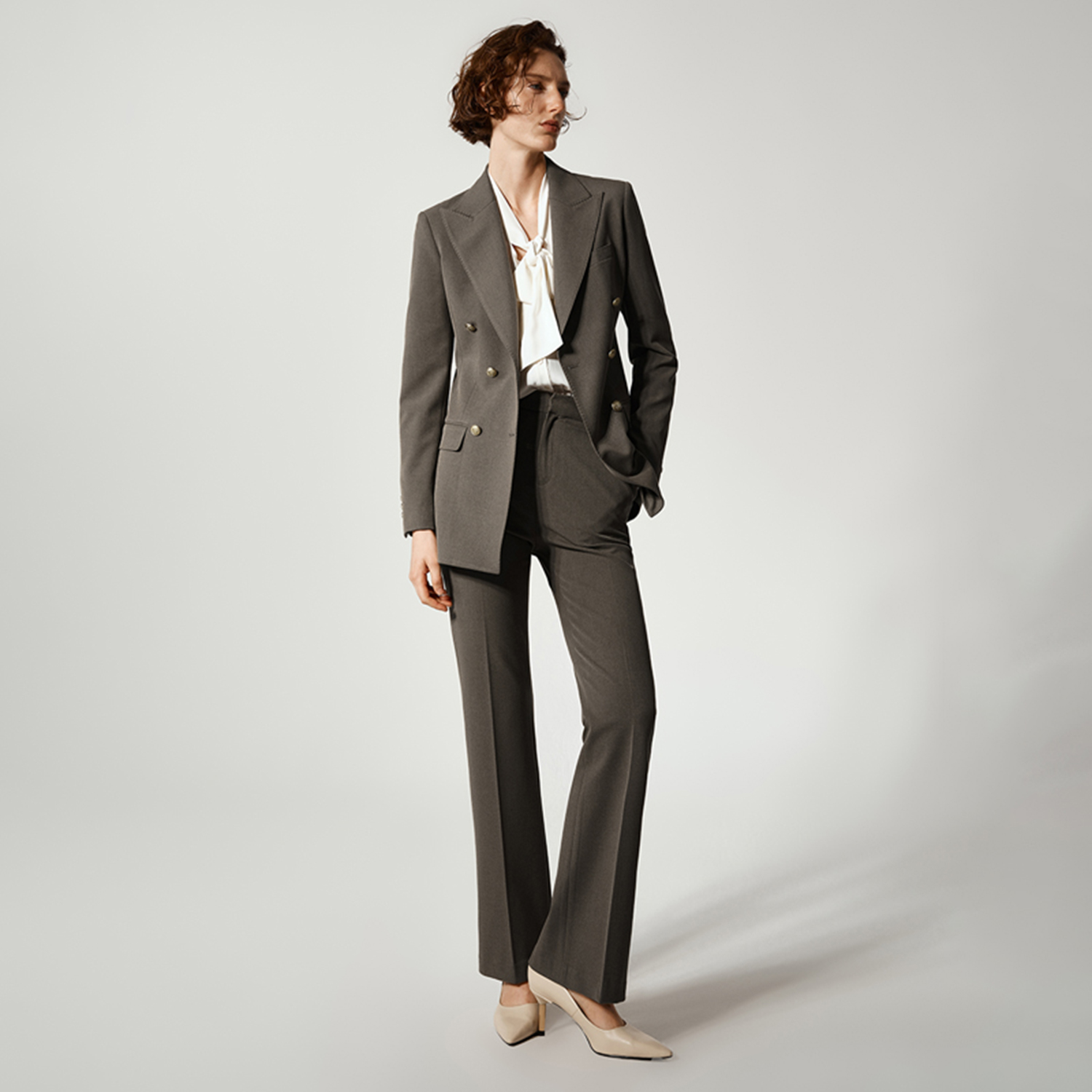 Allingentle Damesbroekpak 2-de - Double Breasted Blazer recensie en prijs