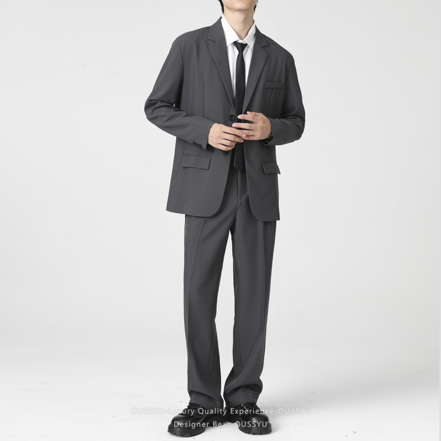 Hoogwaardig 2-delig pak blazer - Korean Men Formal Wear recensie en prijs