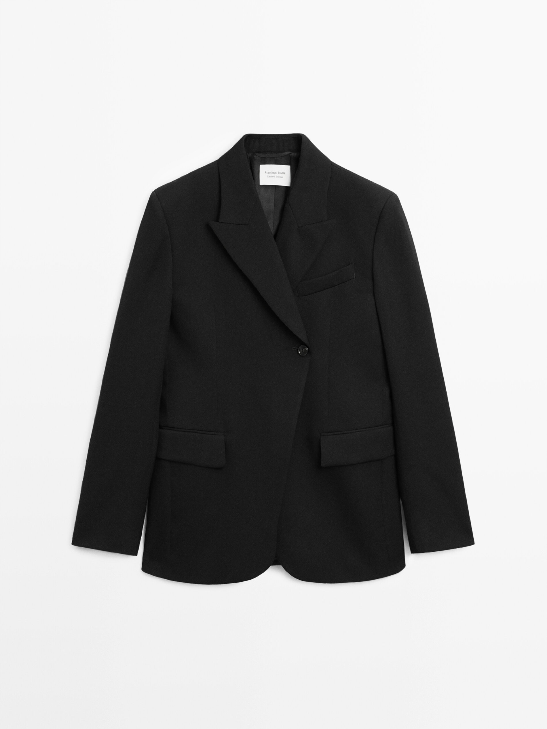 Allingentle Zwarte Wollen Dame - Double Breasted Blazer recensie en prijs