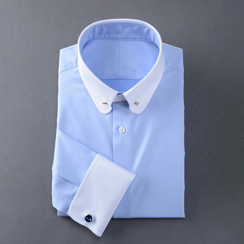 Franse Manchet Shirt Heren Emp - Dress Shirt French Cuff recensie en prijs