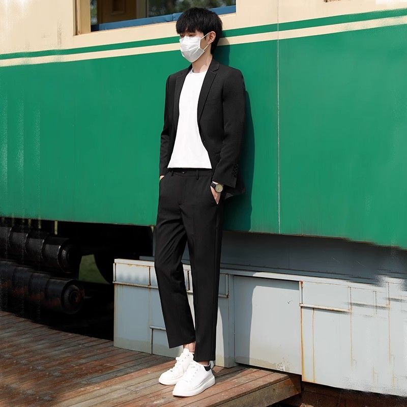 Lichtgewicht zomerpak voor her - Korean Men Formal Wear recensie en prijs