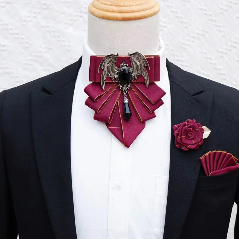 Heren Vlinderdas Broche Set Br - Korean Men Formal Wear recensie en prijs