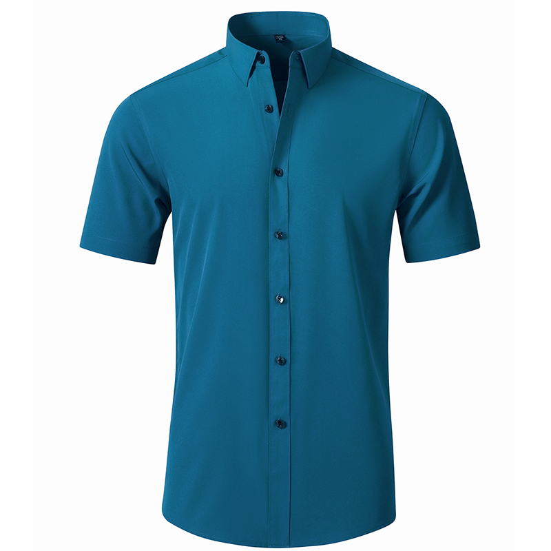 Herenshirt, kreukvrij, stretch - Men Formal Office Wear Shirts recensie en prijs