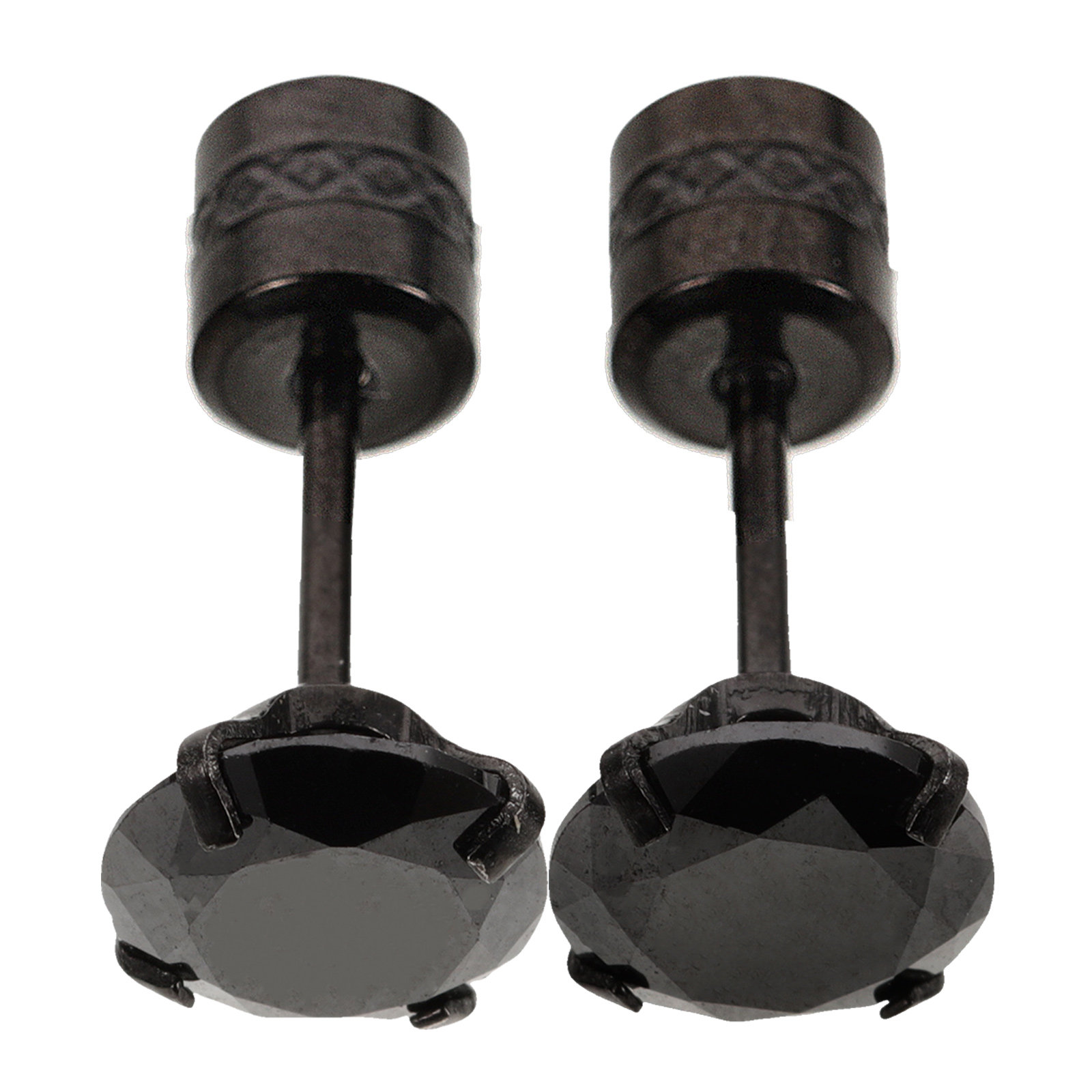 1 Paar Titanium Staal Zwarte Z - Men'S Formal Wear Jewelry recensie en prijs